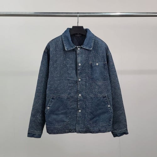 💕 루* 퀄팅 데님 누빔 자켓