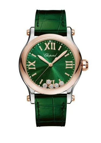 쇼파드 해피스포츠 그린다이얼