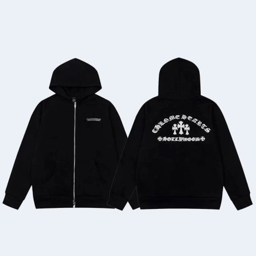 2025 크*** ChromeHearts 세메터리 후드집업 입고~