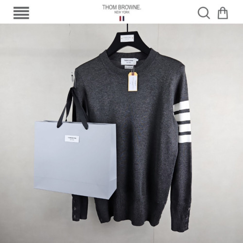 TB 캐시미어 사선 니트 신상  챠콜