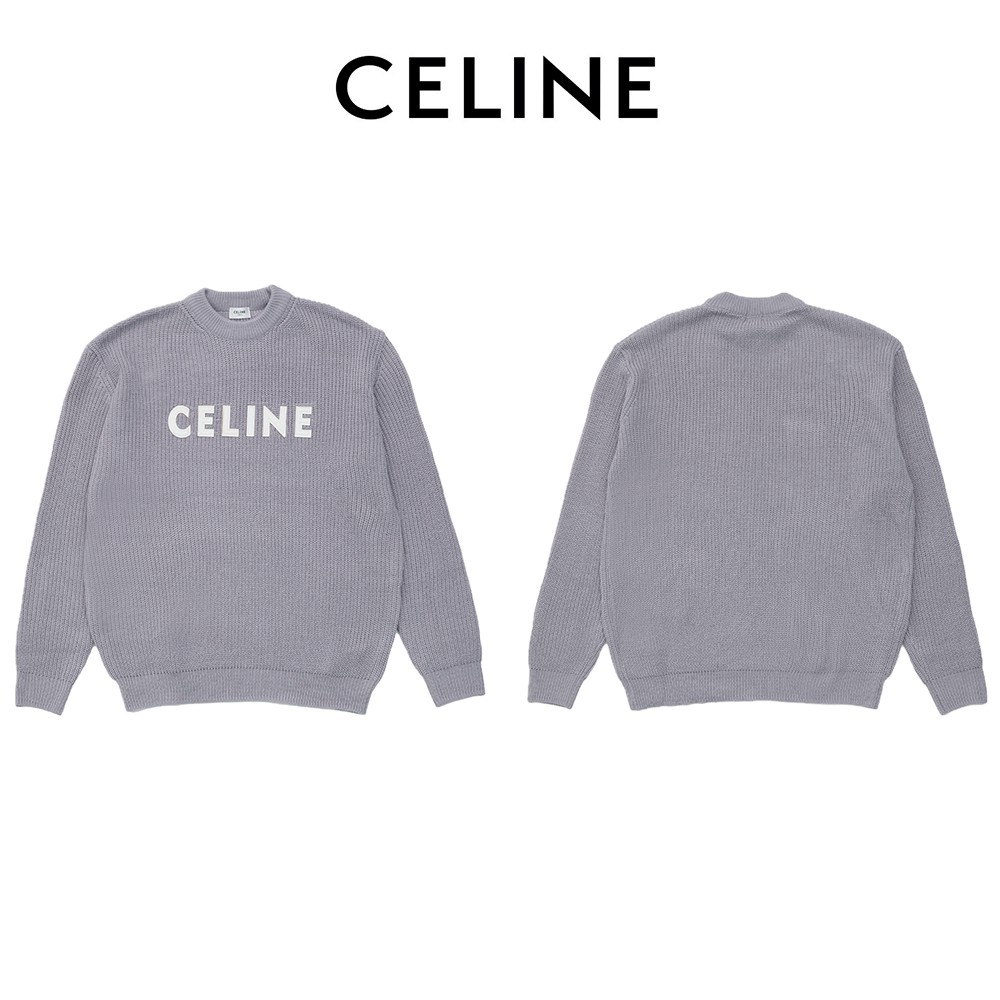 재입고!! 셀*느 리브드 오버사이즈 스웨터(그레이)