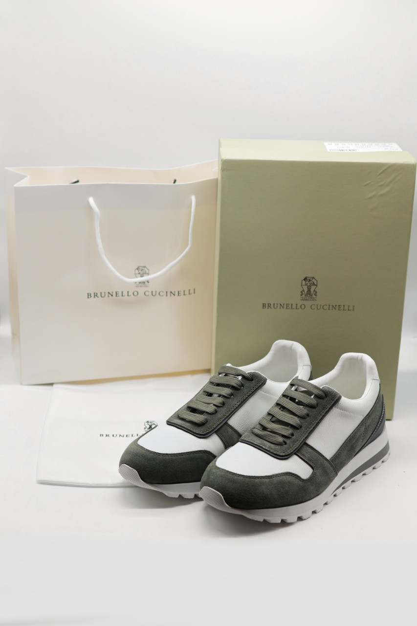 #PA #브루넬로 스웨이드 스니커즈