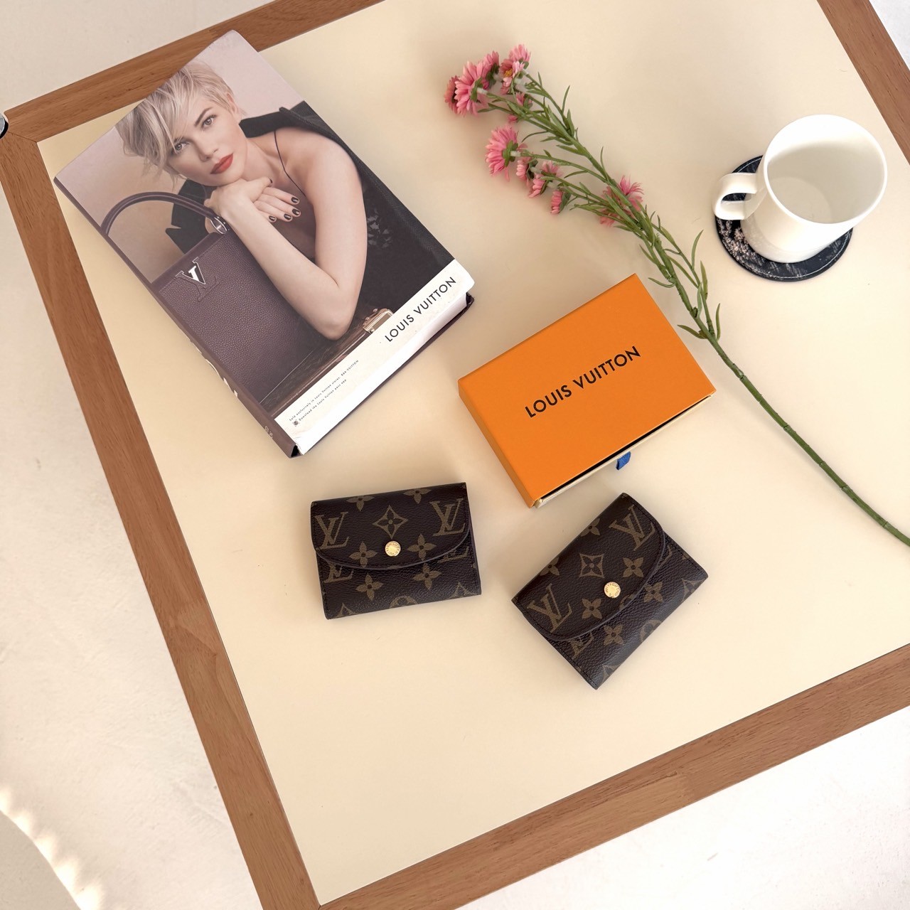 #A #루이비통 로잘리 지갑