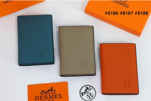 🍀 [HERMES] 에르메스 H 엠보 클래식 카드 지갑 🍀