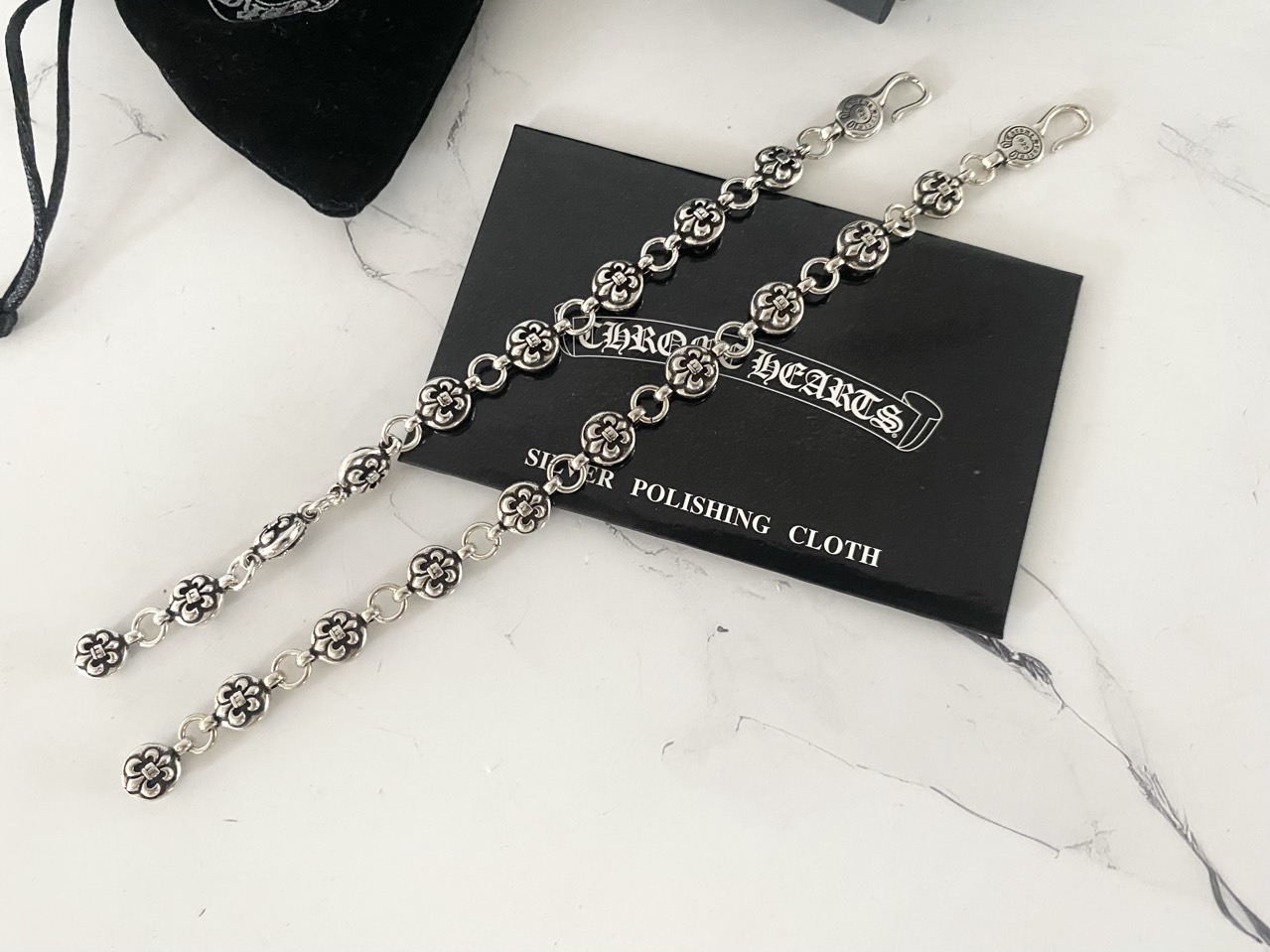 🚨크롬하츠 BS플레어 볼 컷아웃 팔찌