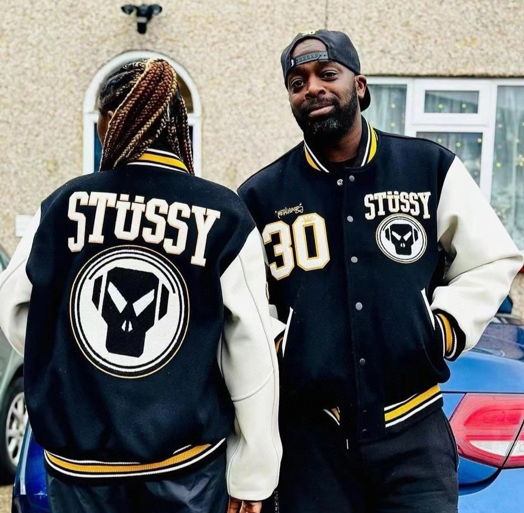 스투V x 골디 메탈헤츠 30바시티 자켓 ➡️수입최*고급