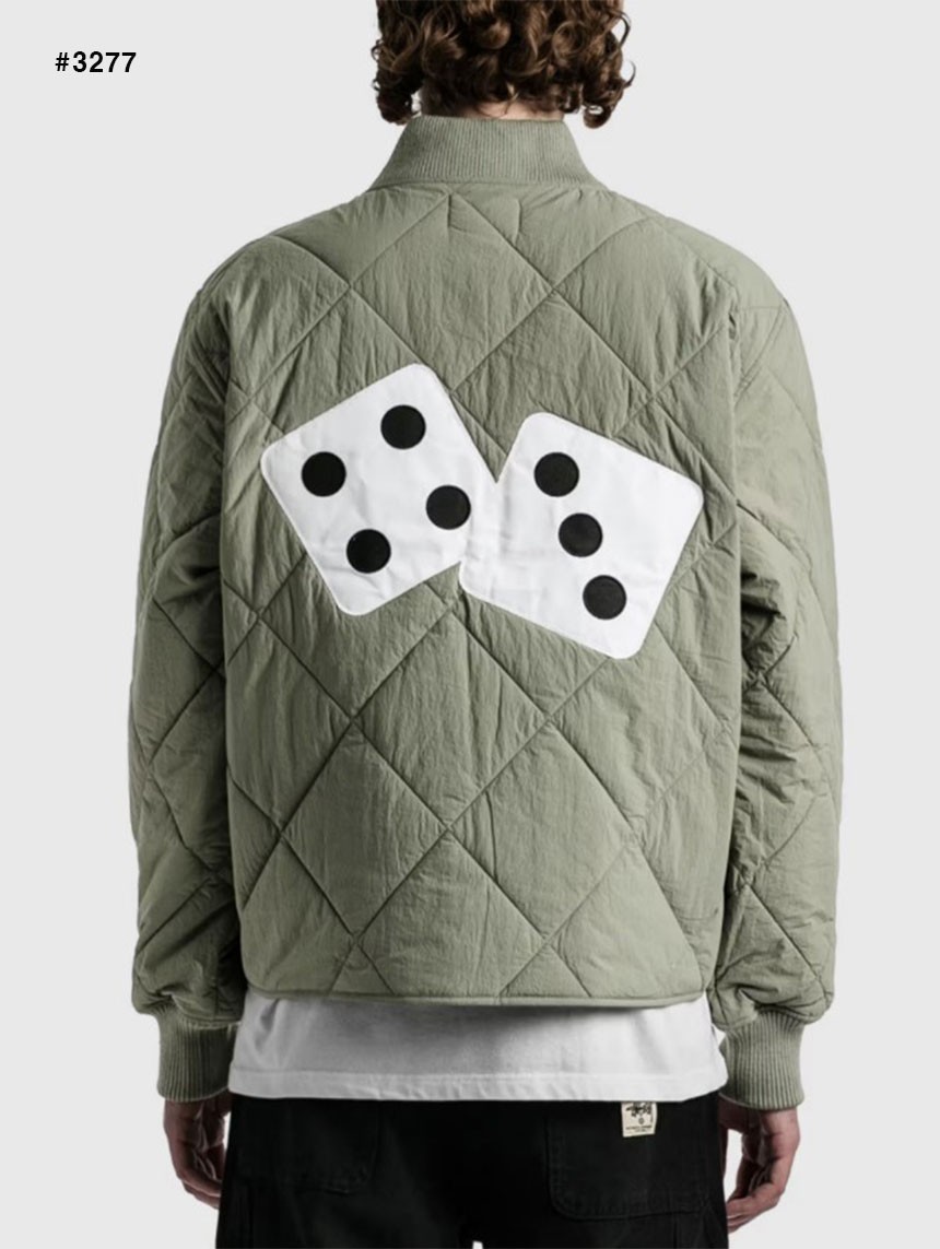 🍀 [STUSSY] 스투시 다이스 퀄티드 라이너 패딩 자켓 🍀