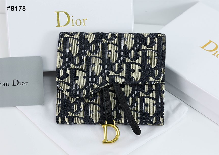 🍀 [DIOR] 크리스찬 디올 수입고급 오블리크 새들 반지갑 🍀