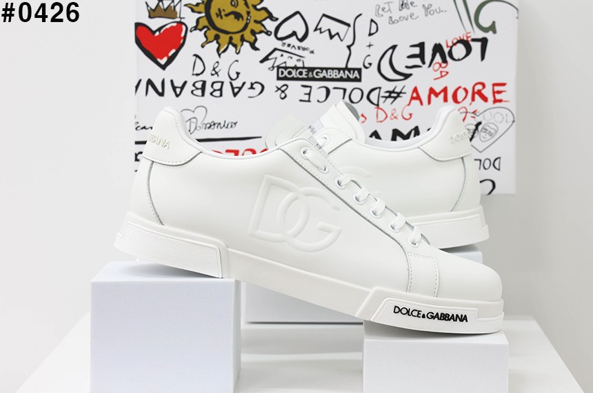 🍀 [DOLCE&GABBANA] 돌체 앤 가바나 포르토피노 로고 스니커즈 🍀