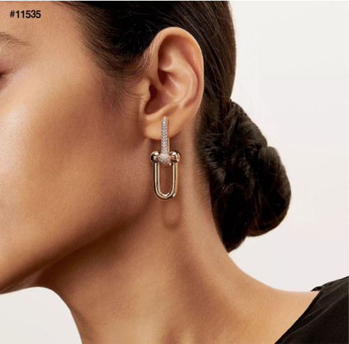 🍀 [TIFFANY & CO] 티파니앤코 링크 이어링 귀걸이 🍀