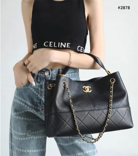 🍀 [CHANEL] 샤넬 25A 공방 카프스킨 쇼퍼 백 🍀