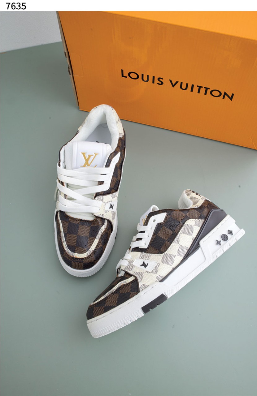 #루이비통 [Louis Vuitton] 루이비통 LV 트레이너 다미에 에벤 스니커즈 신상입고💢 #신발 #7635