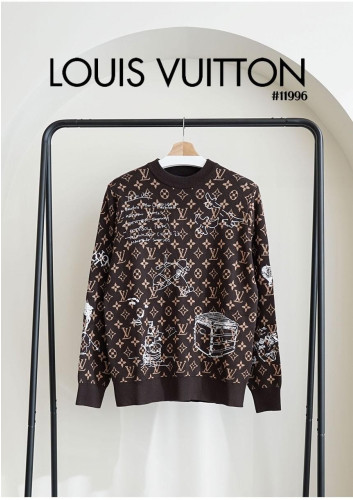 🍀 [LOUIS VUITTON] 루이비통 모노그램 엠브로이더드 크루넥 니트 스웨터 🍀