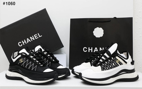 🍀 [CHANEL] 샤넬 믹스드파이버 한정판 스니커즈 금장CC 🍀