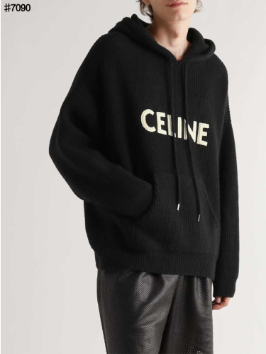 🍀 [CELINE] 셀린느 리브드 울 후드 스웨터 🍀