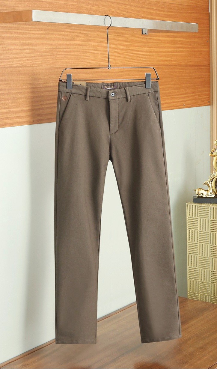 로로VVV 로고 패치 워싱스판 치노 팬츠➡️수입최*고급