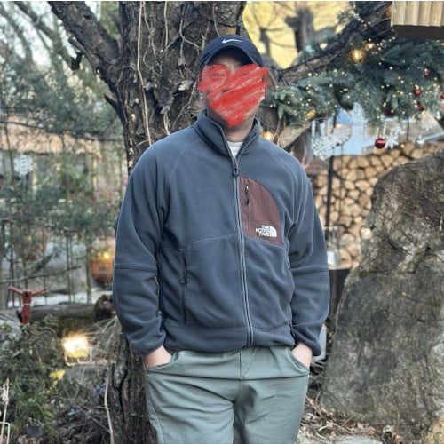 노스페이* 플리스 집업 자켓