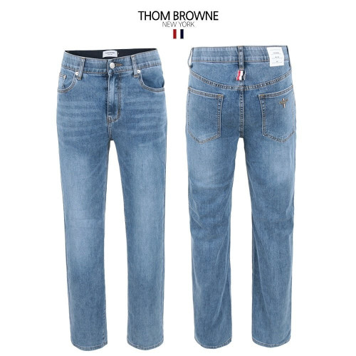 💕 톰* 중청 쿨터치데님 세미와이드 히든밴드 팬츠