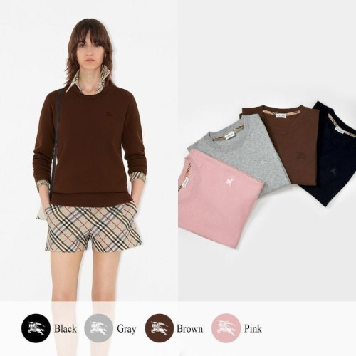 💕 버** 기마 자수 크루넥 니트 (여성)