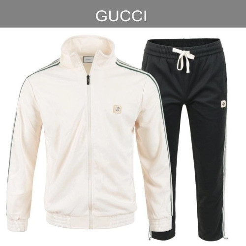 💕 구* 스트라이프 스틸로고 집업 아이보리 셋