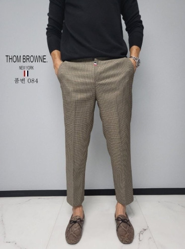 💕 톰* 타탄 체크 반밴딩 슬랙스