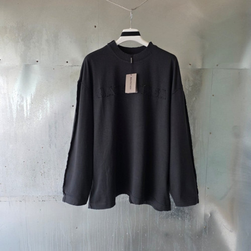 💕 발**** 아플리케 로고 롱슬리브 티셔츠