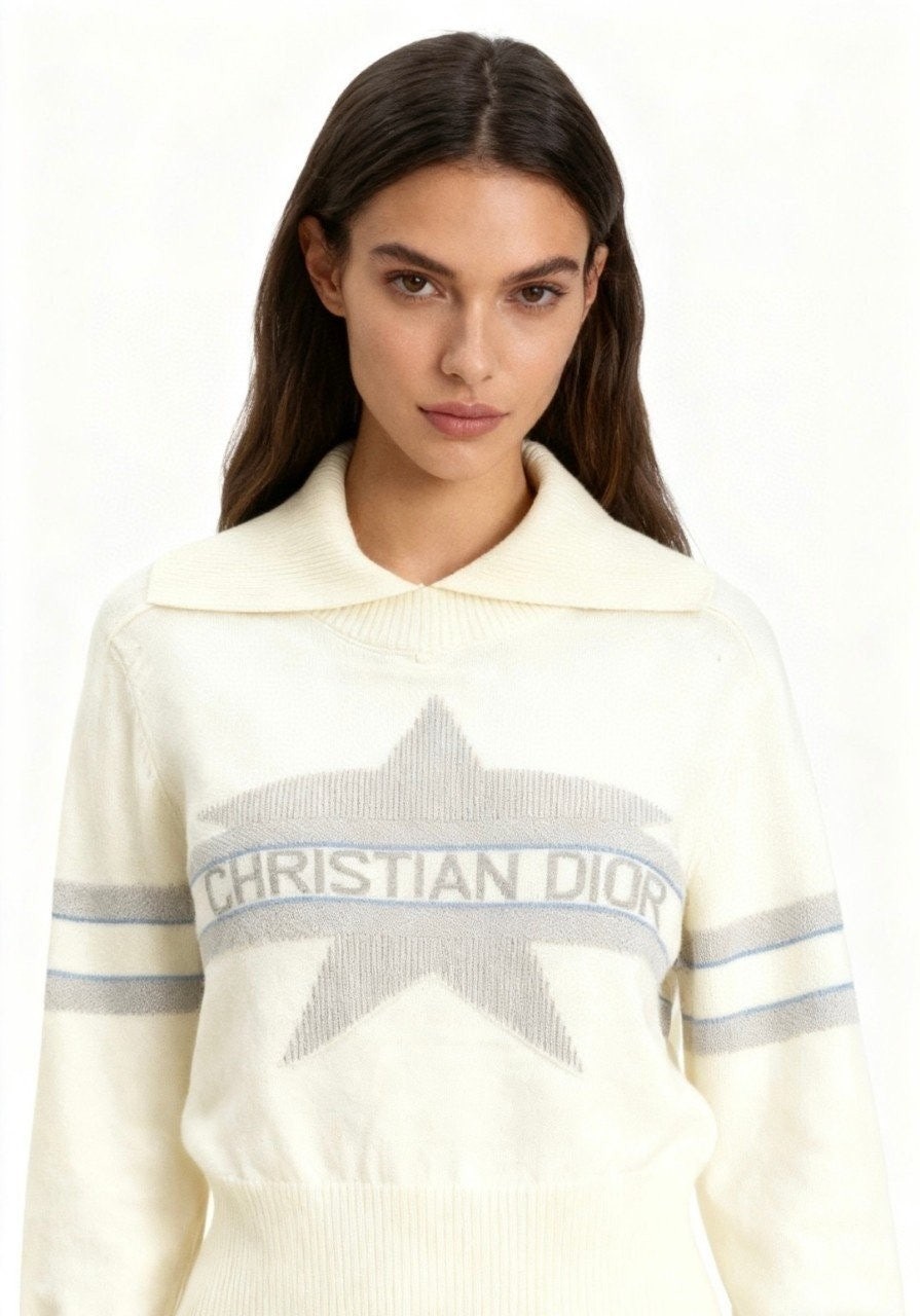 💕 디* 모크넥 스타 울캐시 니트