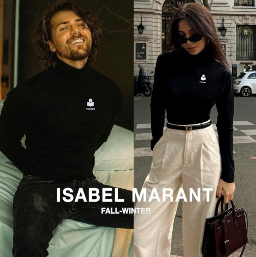 💕 이** 마랑 클래식로고 커플 터틀넥