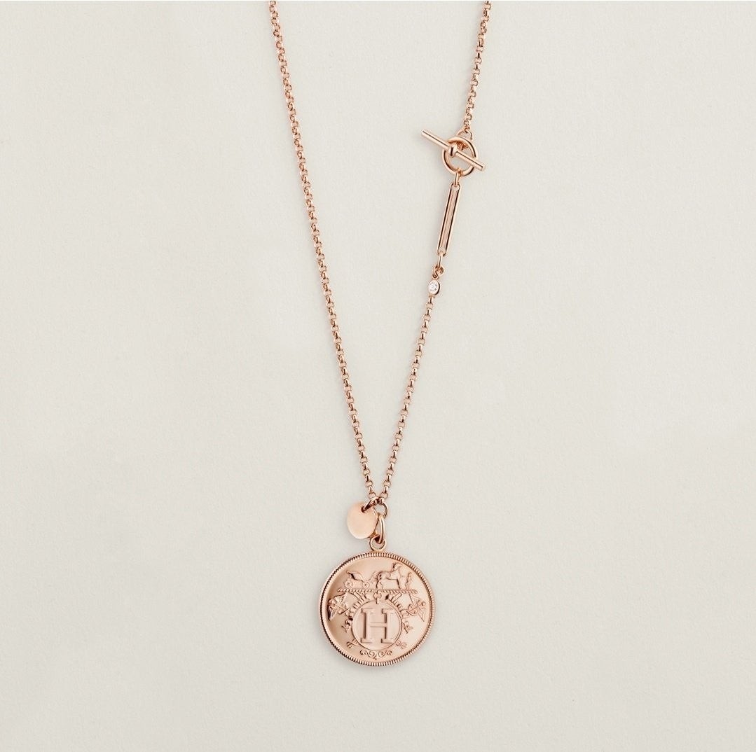 💕 에*** 네크리스 로즈골드