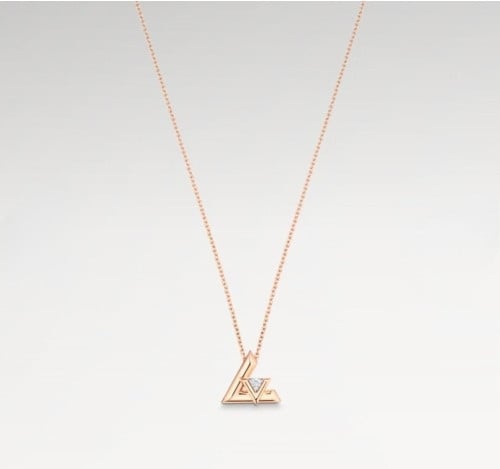 💕 루* 볼트원 목걸이 로즈골드