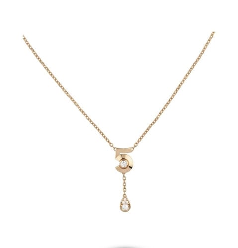 💕 샤* 넘버5 목걸이 로즈골드