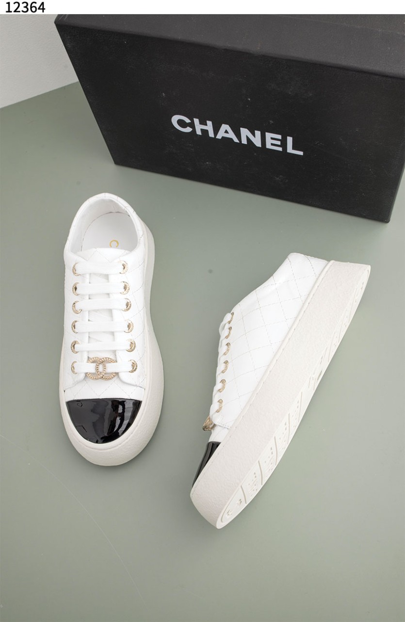 #샤넬 [Chanel] 퀼팅 플랫폼 스니커즈 신상입고💢 #신발 #12364