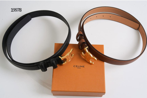 🔆 [CELINE] 셀린느 트리옹프 가죽 금장 벨트🔆