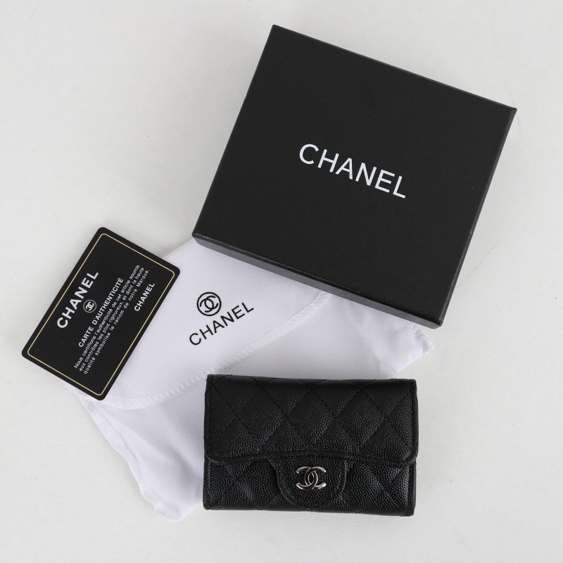 👹샤넬 8937# 캐비어 미니 체인 카드지갑👹