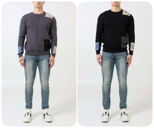 💕 로** 아나그램 크루넥 스웨터