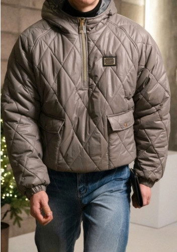 💕 돌* 아노락 레더 퀄팅 패딩