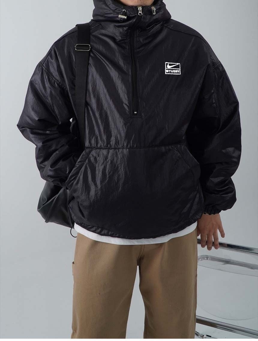 💕 나** X 스** 콜라보 글로시 패딩 아노락