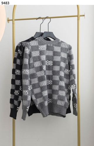 💕 루* 수입고급 다미에 라운드 스웨터