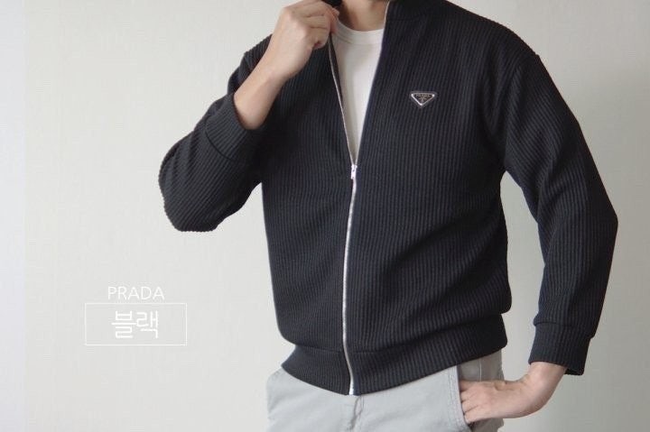 💕 프** 골지 집업 니트 티