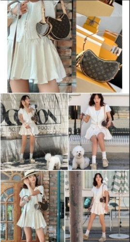 💕 루* 크로와상 숄더