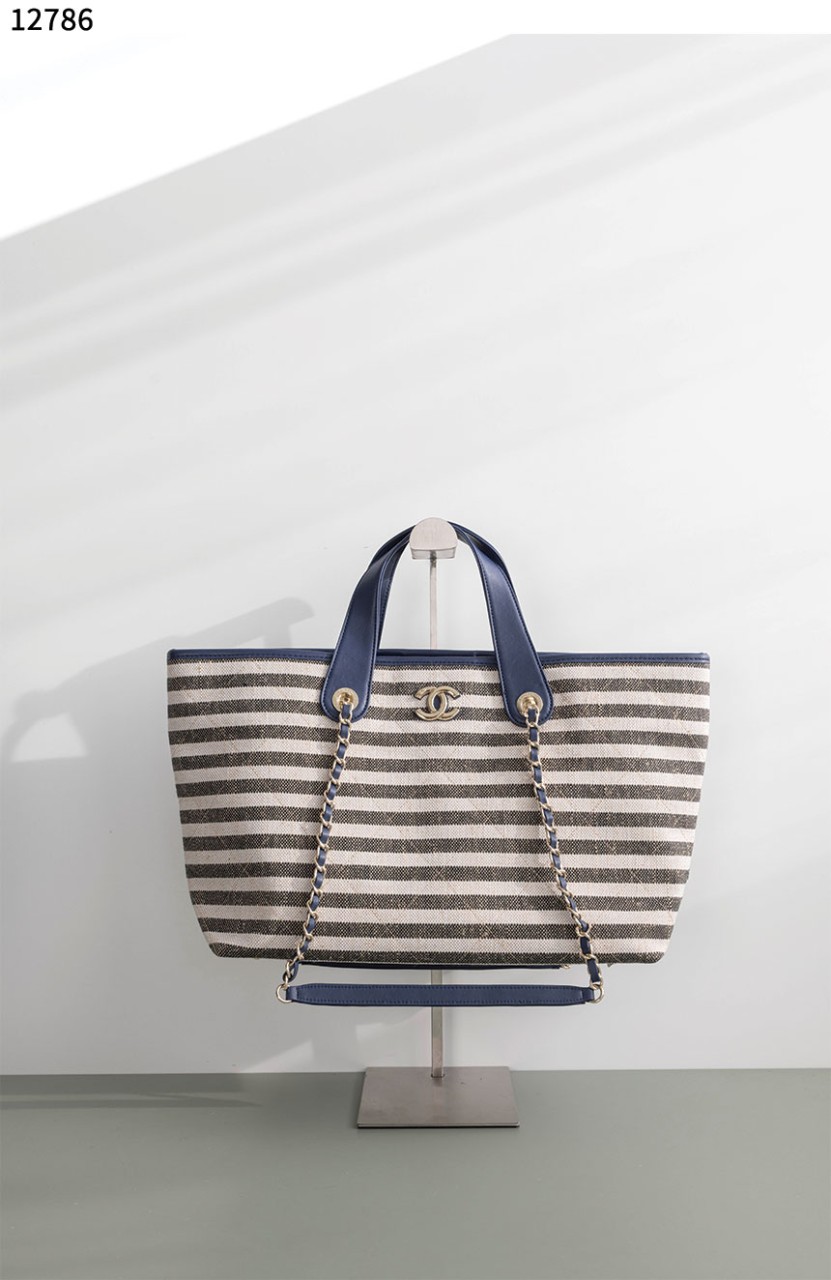 #샤넬 [Chanel] 스트라이프 쇼퍼백 신상입고💢 #가방 #12786