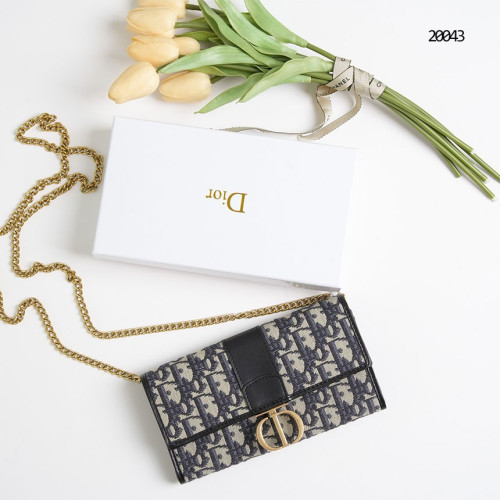 🔆[DIOR]  디올 30 몽테인 체인 장지갑 🔆