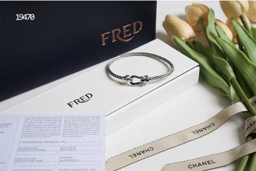 🔆 [FRED] 프레드 포스텐 브레이슬릿 팔찌 실버 🔆