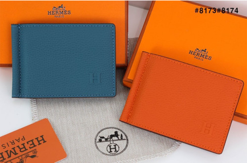 🍀 [HERMES] 에르메스 포커 컴팩트 머니클립 지갑 🍀