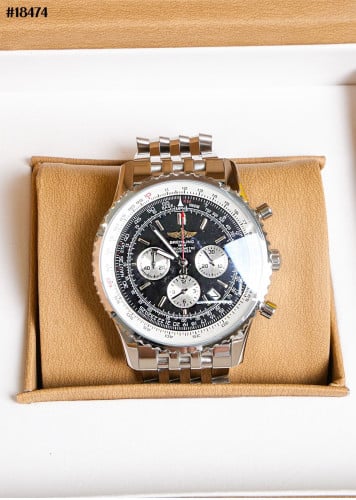 🔆 [Breitling] 브라이틀링 내비타이머 B01 크로노그래프 메탈 블랙 다이얼 🔆