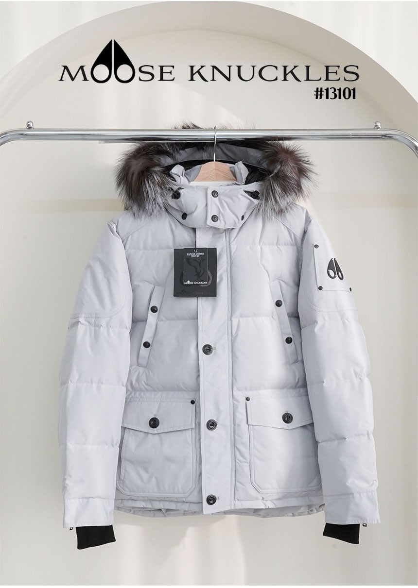 🍀 [MOOSE KNUCKLES] 무스너클 라운드 아일랜드 퍼-트림 다운 자켓 🍀