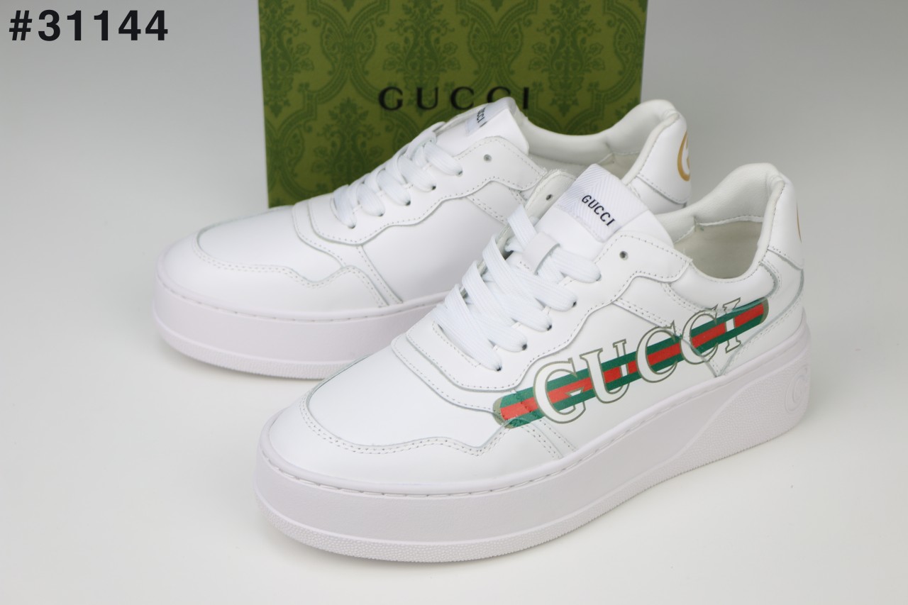 ❗ [GUCCI] 구찌 웹 로고 프린트 청키 스니커즈 ❗