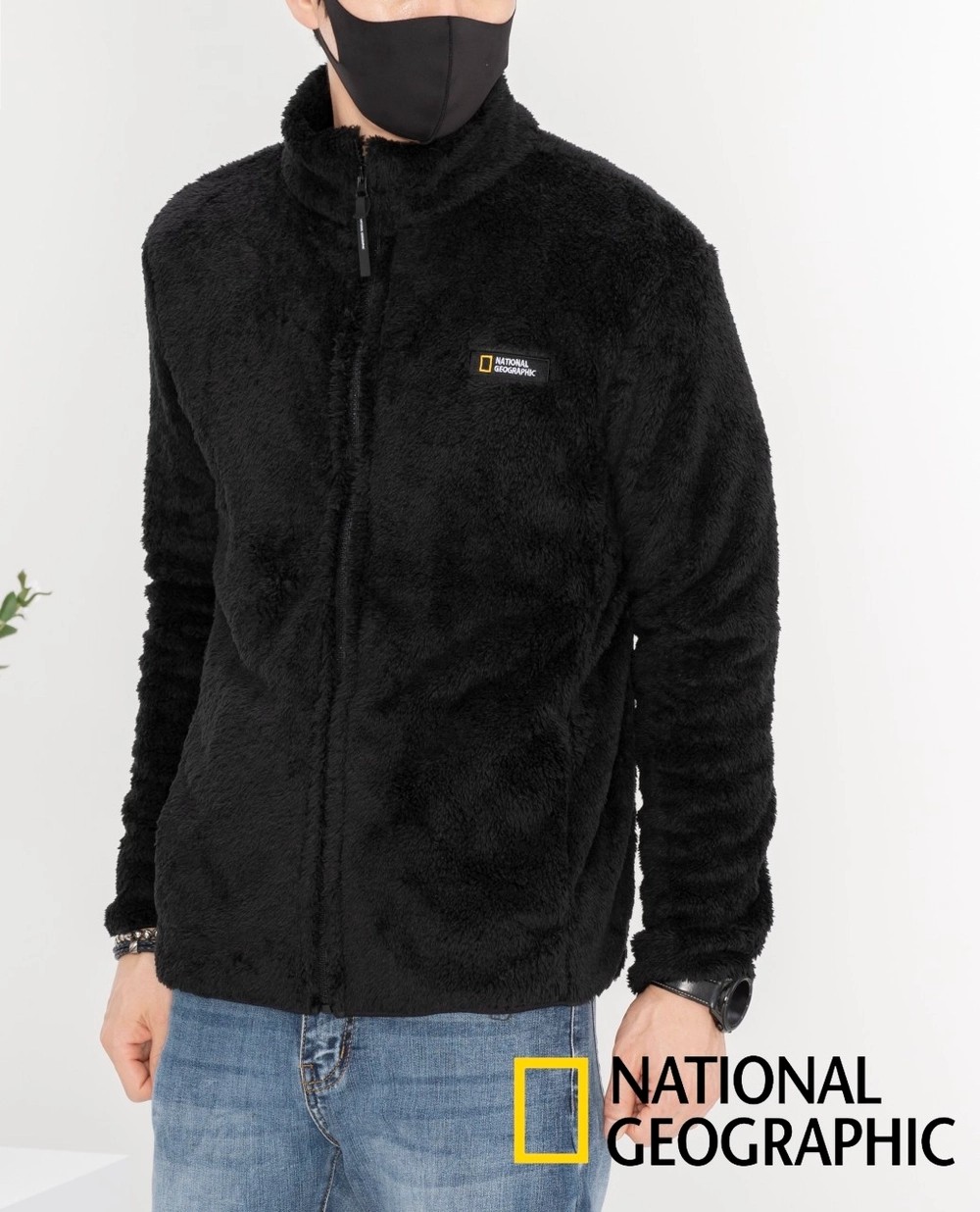 🍀 [NATIONAL GEOGRAPHIC] 내셔널지오그래픽보아털 집업 남여공용 후리스 🍀