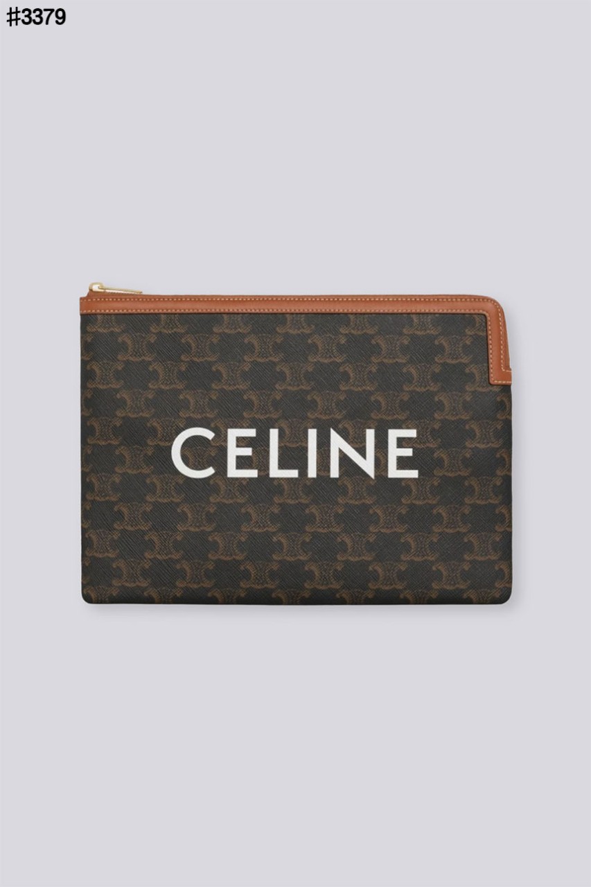 🍀 [CELINE] 셀린느 트리옹프 캔버스 & 램스킨 파우치 🍀