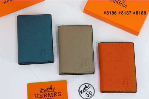 🍀 [HERMES] 에르메스 H 엠보 클래식 카드 지갑 🍀